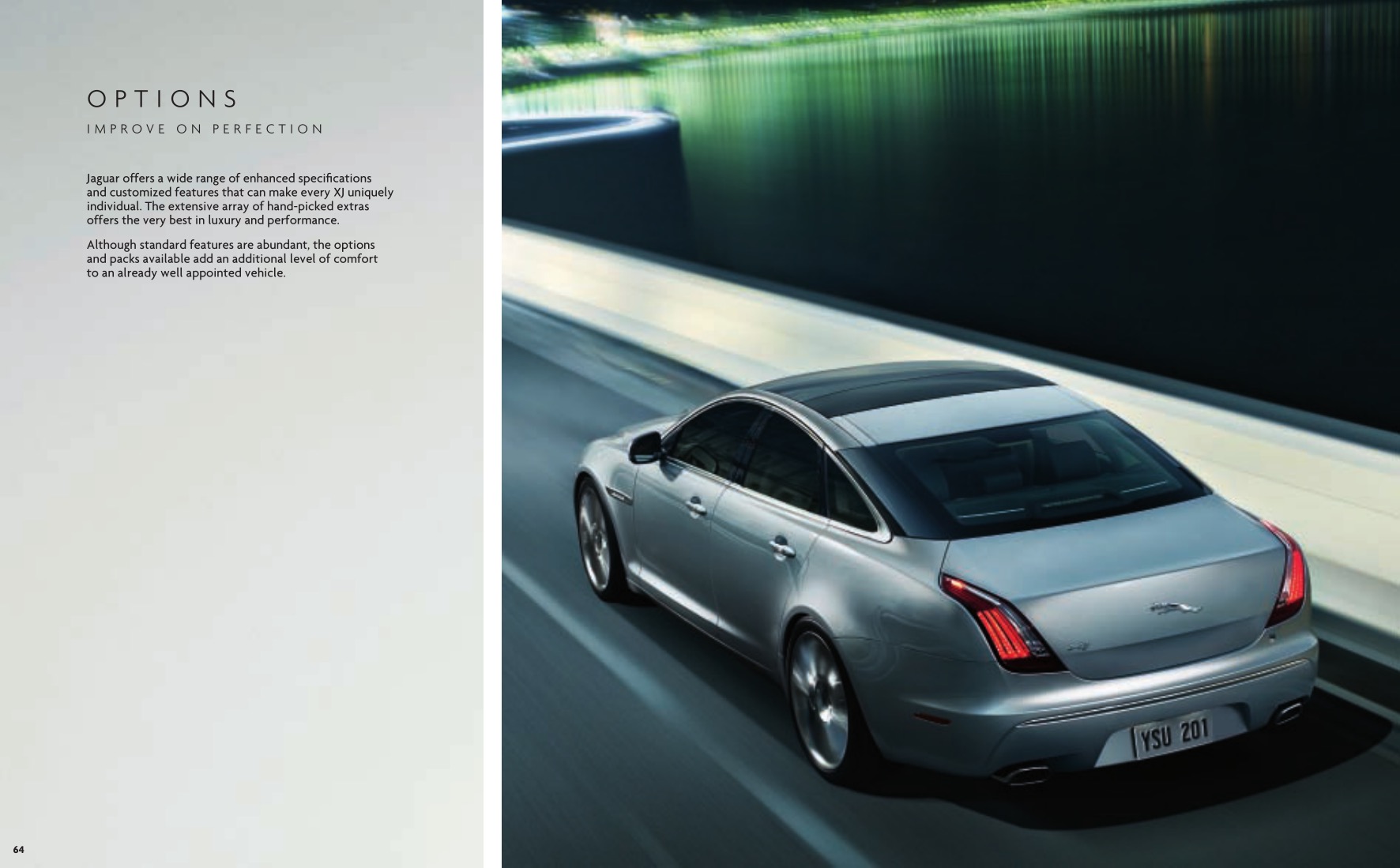 2012 Jaguar XJ Brochure Page 36